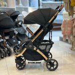 کالسکه مسافرتی مایلر MAELER مدل بیتل(مشکی,کرم,طلایی) (همراه کارت گارانتی ۱۲ ماهه شرکتی) - Image 4