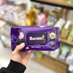 دستمال مرطوب بامبل بچه بسته 120 عددی (اورجینال)