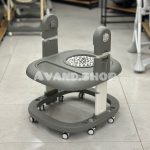 صندلی غذای ۳ کاره کیدیلو  kidilo مدل KD015 (طوسی) - Image 4