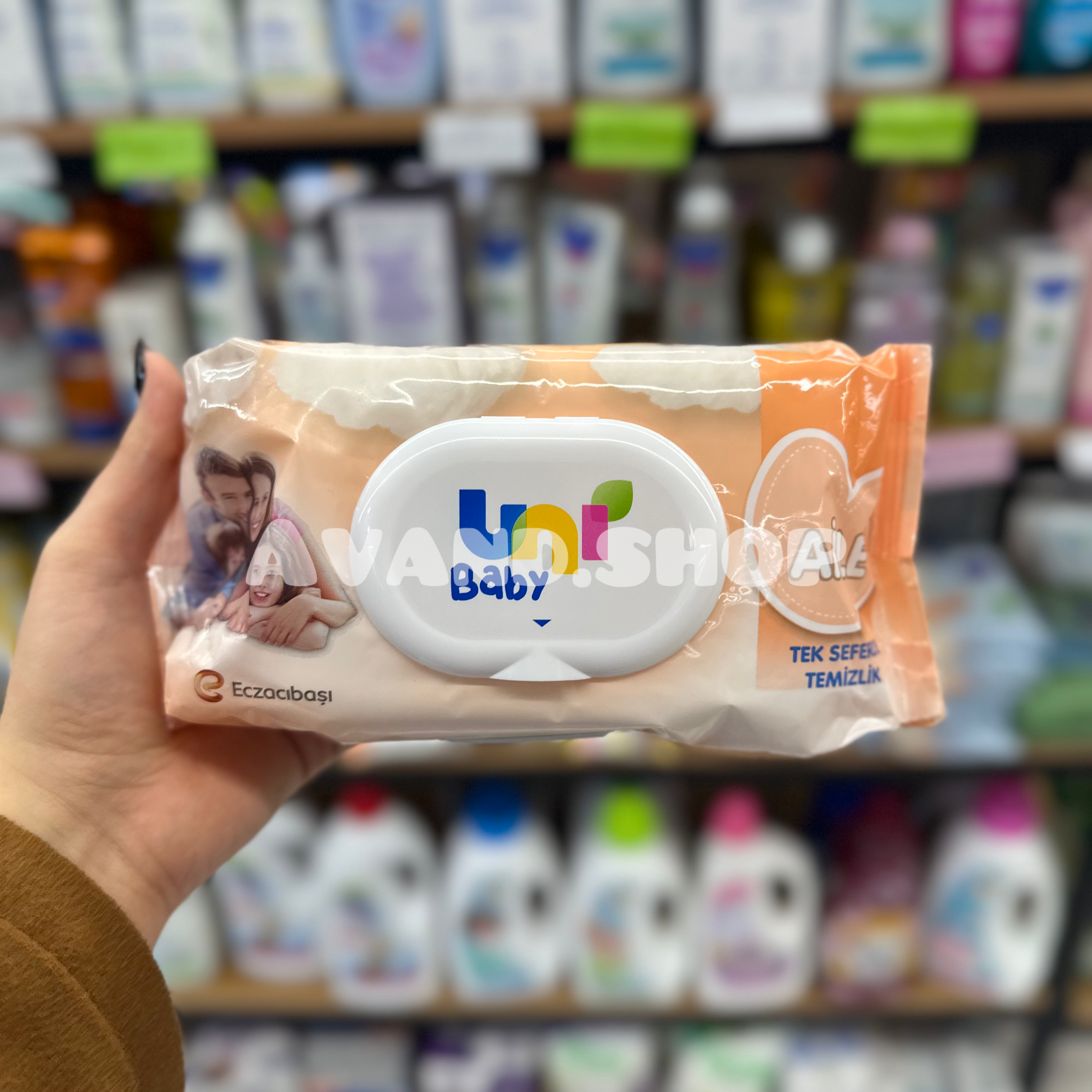 2025_12_27_17_31_IMG_1211 دستمال مرطوب Uni Baby یونی بیبی (Orginal) - Image 1