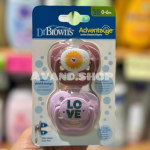 پستانک 2 عددی 0 تا 6 ماه دکتر براونز Dr.Browns