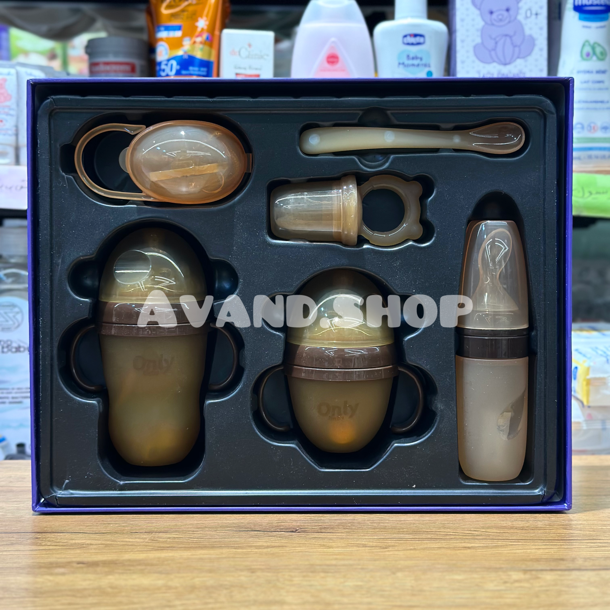 IMG_1693 پک 6 تیکه گیاهی شیشه شیر برند Only Baby اونلی بیبی (Orginal) - Image 1